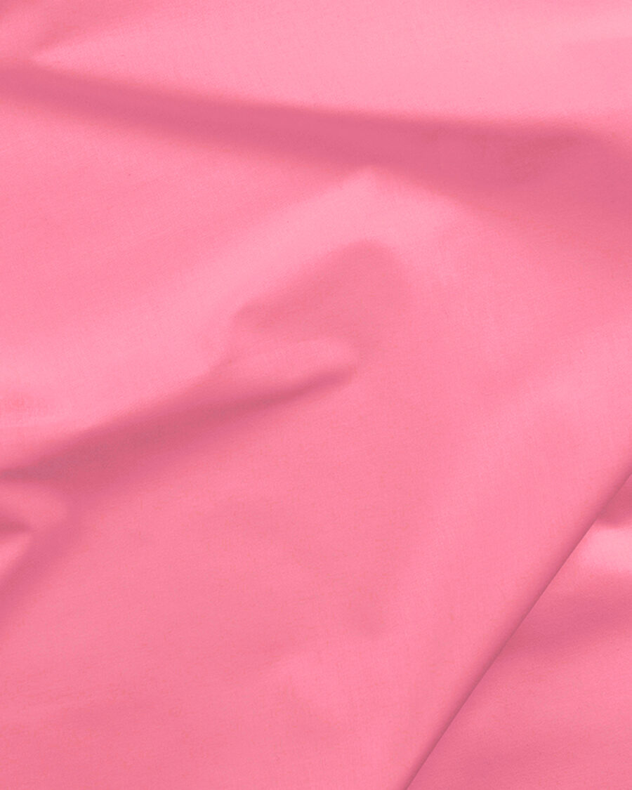 Bawełna pętelkowa typu dresówka. Kolor różowy. Gramatura 240g.