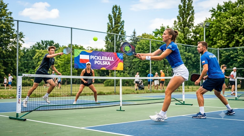 Pickleball w Polsce: poznaj zasady, ceny sprzętu i różnice między pickleballem a padlem. Sprawdź adresy kortów i treningów w Warszawie, Krakowie oraz Łodzi dla początkujących.