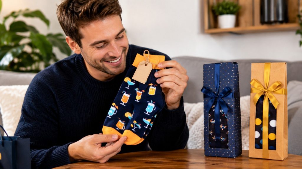 Skarpetki na Dzień Chłopaka — partner, brat, tata, kolega