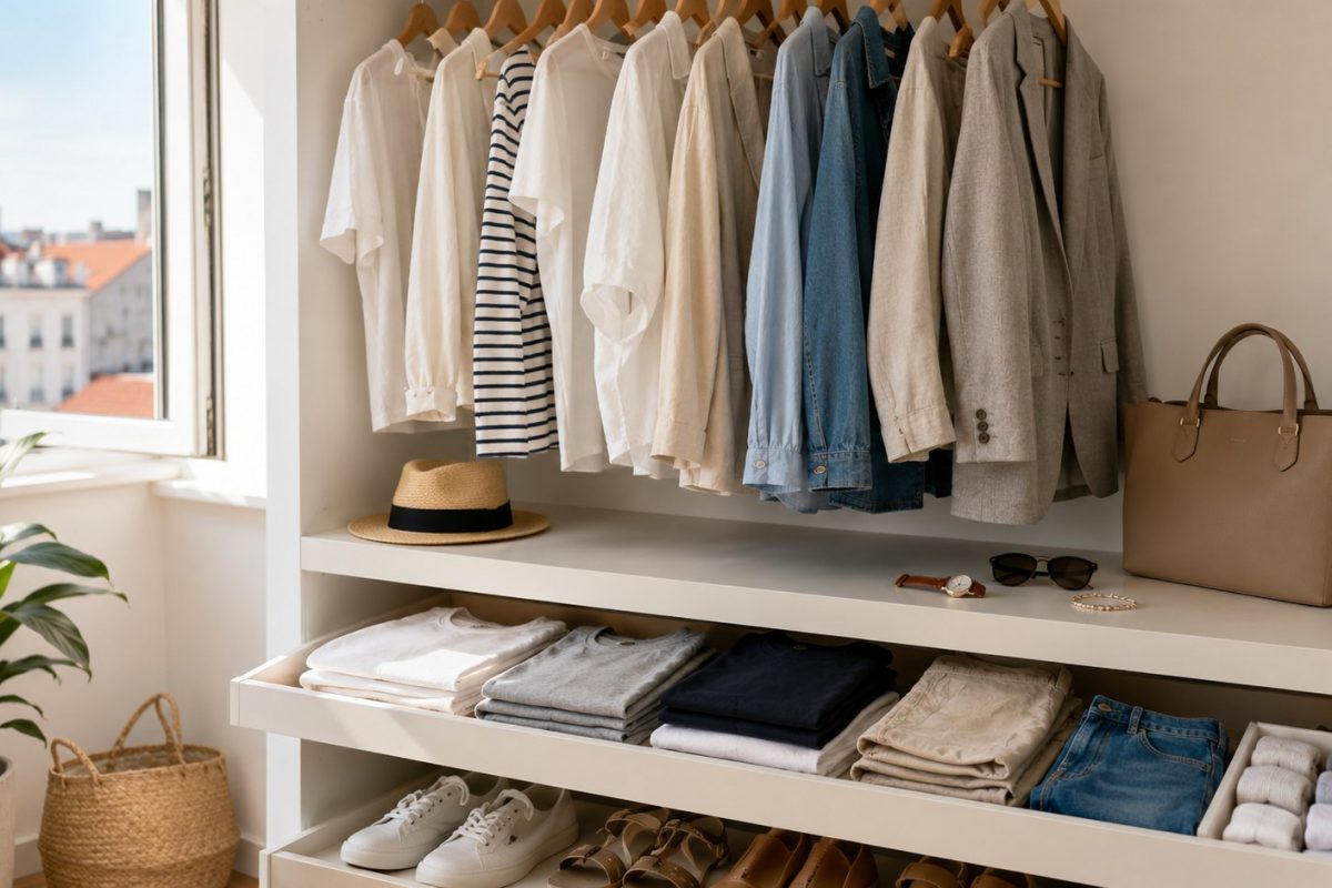 Capsule wardrobe na lato 2026: sprawdzamy, ile koszulek, skarpet i dodatków wystarczy na upały, urlop, pracę i podróż bez przeładowanej szafy oraz zbędnych zakupów sezonowych w Polsce latem.