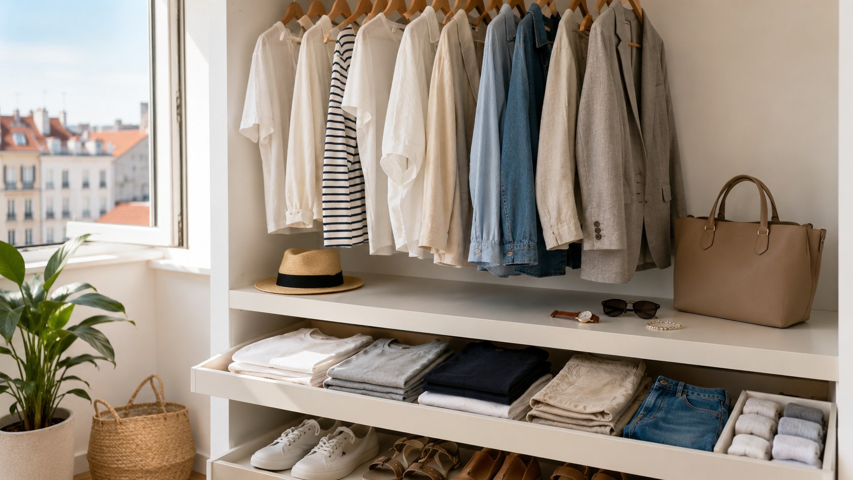 Capsule wardrobe na lato 2026: sprawdzamy, ile koszulek, skarpet i dodatków wystarczy na upały, urlop, pracę i podróż bez przeładowanej szafy oraz zbędnych zakupów sezonowych w Polsce latem.
