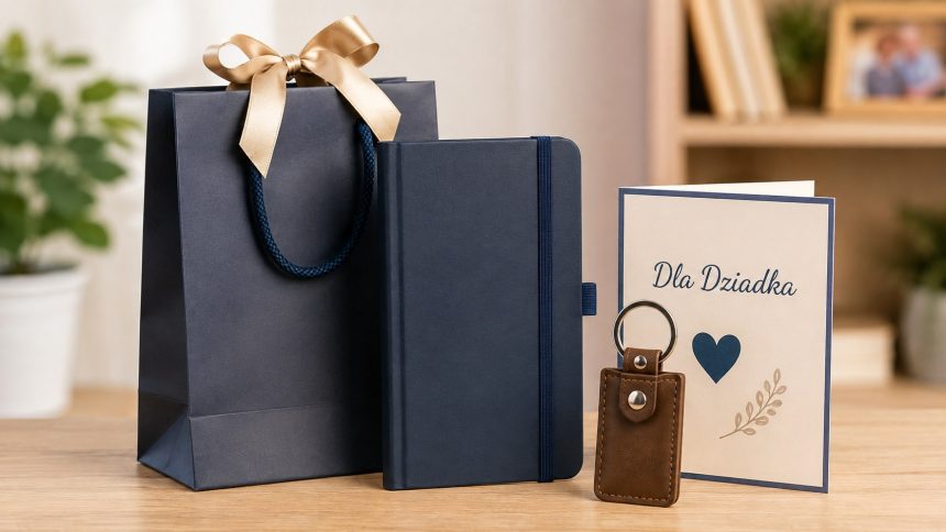 Prezent dla dziadka do 50 zł — cztery klasyczne okazje (Dzień Dziadka, urodziny, święta, bez powodu). Personalizacja, polskie marki, pakowanie.