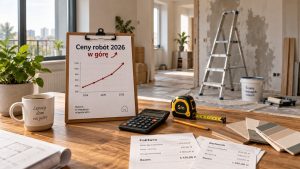 Remont znowu drożeje. GUS podał, że w sierpniu 2026 ceny produkcji budowlano-montażowej wzrosły o 6,2% r/r. Sprawdź, które roboty drożeją najszybciej i jak zaplanować budżet remontu i uniknąć strat.