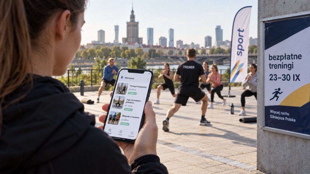 Europejski Tydzień Sportu 2026 w Polsce: gdzie szukać bezpłatnych treningów od 23 do 30 września