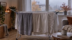 Jesienne pranie schnie wolniej przez niższą temperaturę i wyższą wilgotność. Sprawdź, jak suszyć ręczniki i pościel szybciej, ograniczyć wilgoć i uniknąć zapachu stęchlizny.