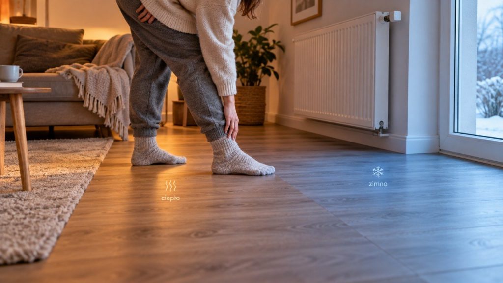 Zimna podłoga jesienią nie zawsze oznacza złe ogrzewanie: jak znaleźć miejsce utraty ciepła pod laminatem lub panelami