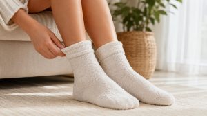 Skarpety frotte bezuciskowe damskie — przewodnik po komfortowych skarpetkach. Bezuciskowa gumka, frotte wewnątrz, polskie marki, kogo dotyczą.