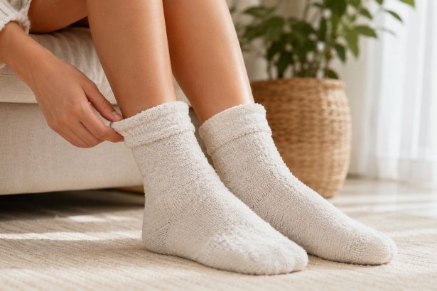 Skarpety frotte bezuciskowe damskie — przewodnik po komfortowych skarpetkach. Bezuciskowa gumka, frotte wewnątrz, polskie marki, kogo dotyczą.