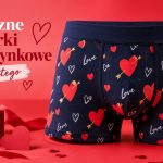 Śmieszne bokserki walentynkowe Moraj — przewodnik po podtypach z napisami, sercami, His+Hers, premium. Tonacja humoru a długość związku.