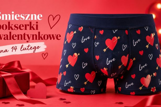 Śmieszne bokserki walentynkowe Moraj — przewodnik po podtypach z napisami, sercami, His+Hers, premium. Tonacja humoru a długość związku.