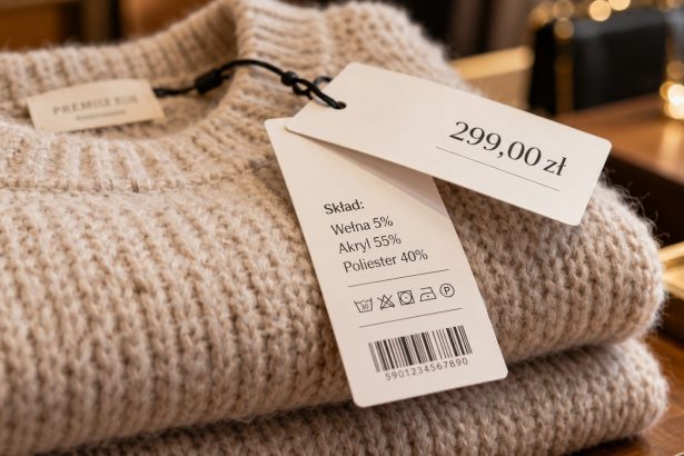 Sweter wygląda na wełniany, ale ma tylko 5% wełny? Sprawdź, co oznacza skład na metce, dlaczego akryl przypomina wełnę i kiedy warto dopłacić.