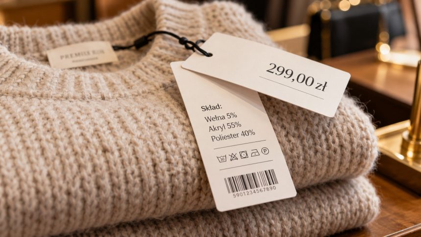 Sweter wygląda na wełniany, ale ma tylko 5% wełny? Sprawdź, co oznacza skład na metce, dlaczego akryl przypomina wełnę i kiedy warto dopłacić.