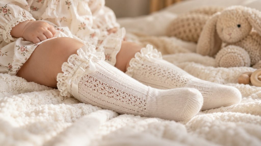 Zakolanówki dziecięce – komunijne, niemowlęce i z falbanką. Jak wybrać odpowiedni model